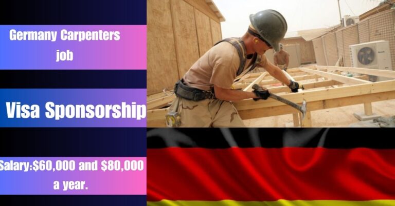 Jobs in Germany with Sponsored Visas 2025: Fantastic Prospects for Formwork Carpenters