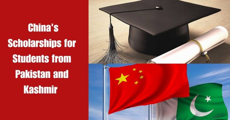 Apply Now for China's Fully Funded Scholarships for Students from Pakistan and Kashmir (2025–26)!