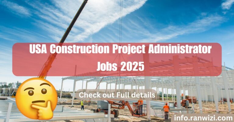 USA Construction Project Administrator Jobs 2025