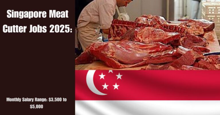 Singapore Meat Cutter Jobs 2025: High-Paying Positions & Sponsored Visas